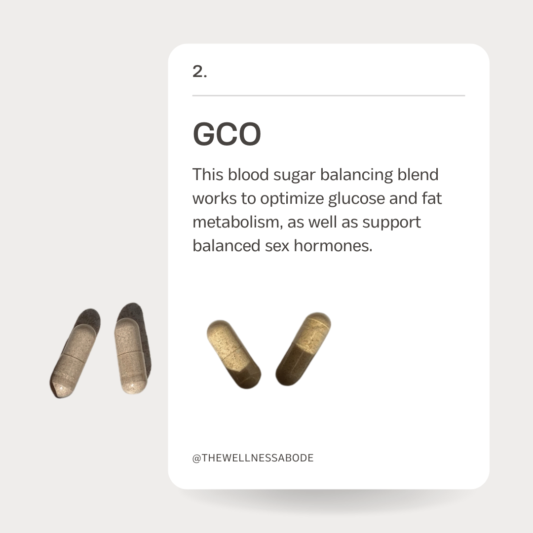 Simple Peri/Menopause Vitamin Kit (FemGuard Balance + GCO)